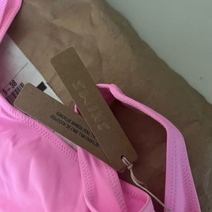 Skims Pink Bathing suit top